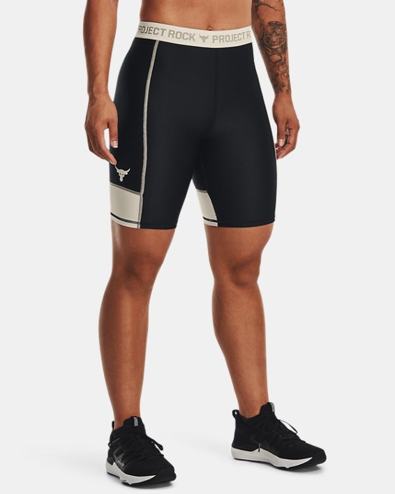 Women's Project Rock Bike Shorts in Black image number 0